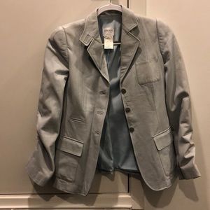 Euc Armani light blue leather size 8